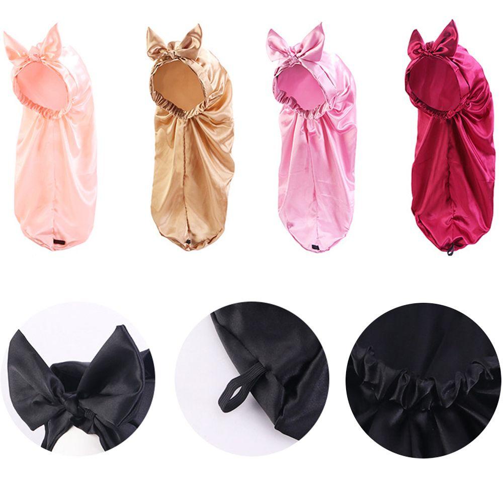 Mũ Trùm Đầu Bằng Vải Satin Mềm Mại Thời Trang