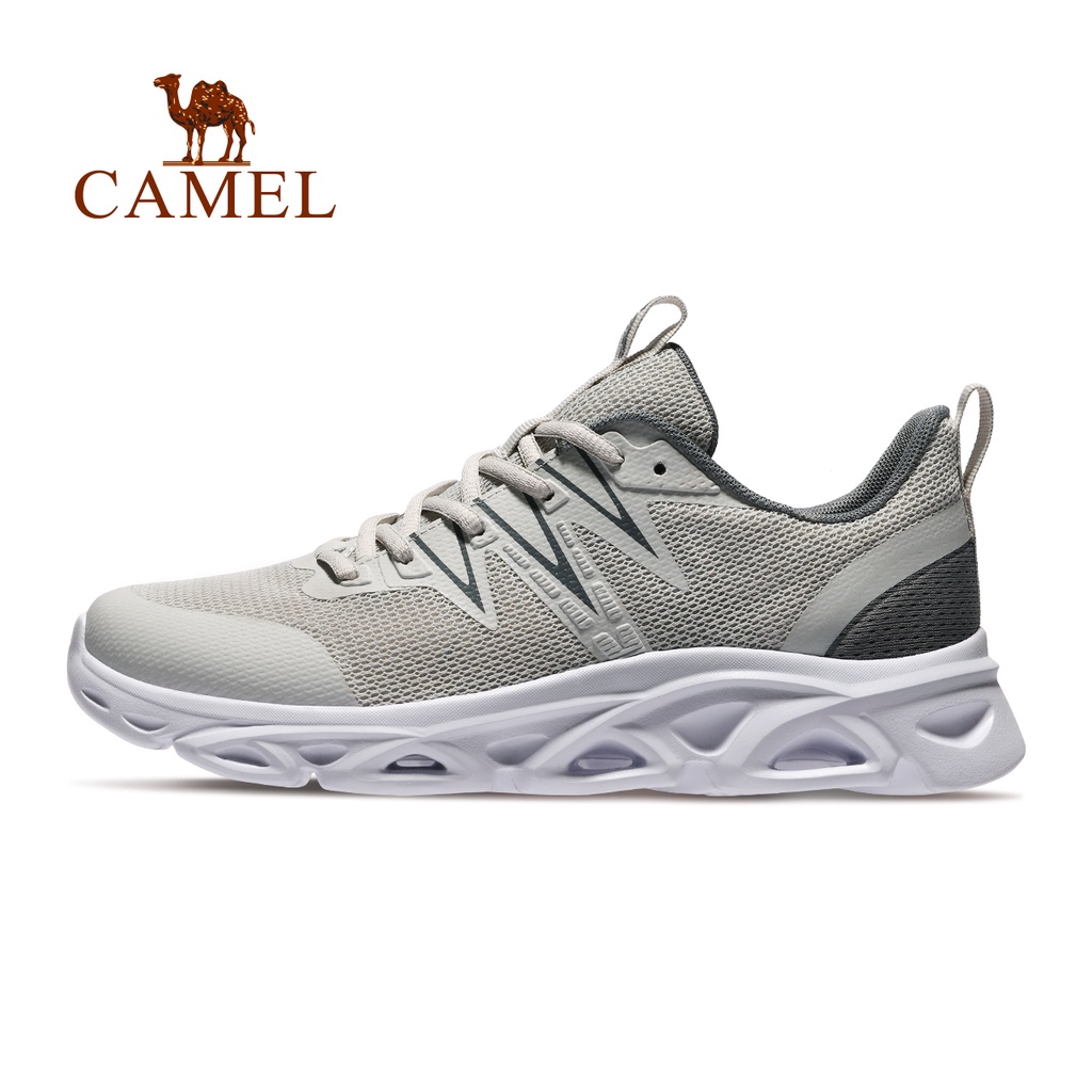 Giày thể thao Camel phối lưới chống sốc thoáng khí cá tính cho nam