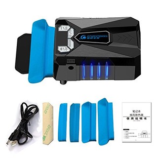 Quạt hút gió tản nhiệt laptop Coolcold Ice Magic 5 nguồn USB