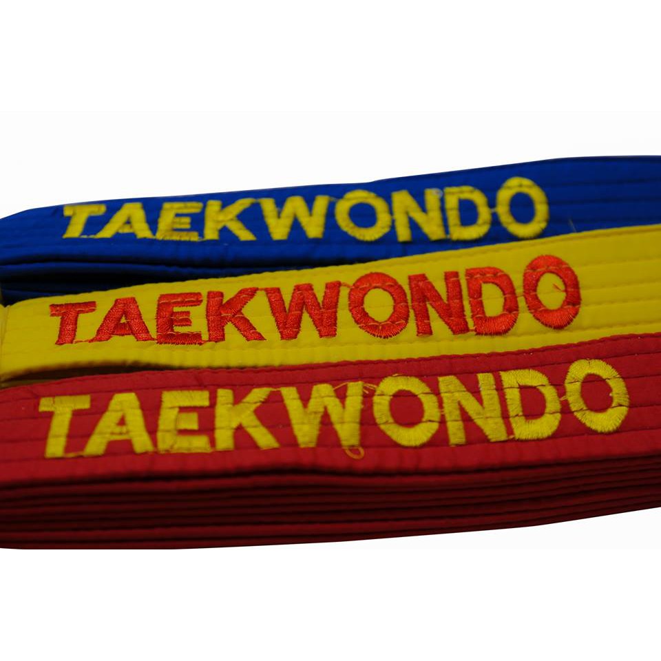 ĐAI THÊU VÕ PHỤC TAEKWONDO | VÕ PHỤC CHIẾN THẮNG