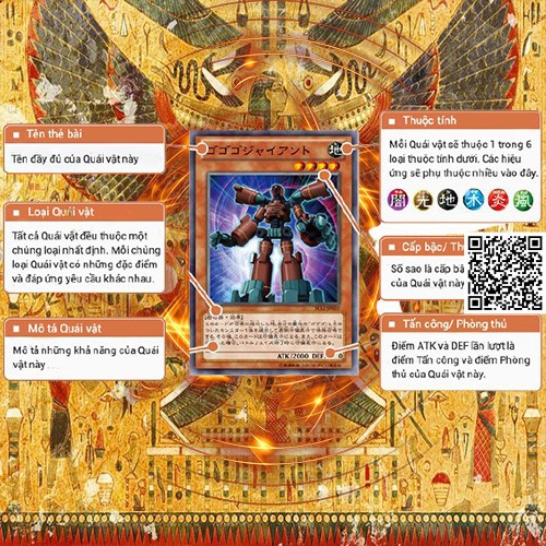 1458-9 Thẻ bài vua trò chơi Yugioh Superheavy samurai beast kyuubi bản có tem bạc tặng Sleeves bọc bài