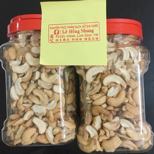 500GR HẠT ĐIỀU VỠ RANG MUỐI- NGON BỔ RẺ