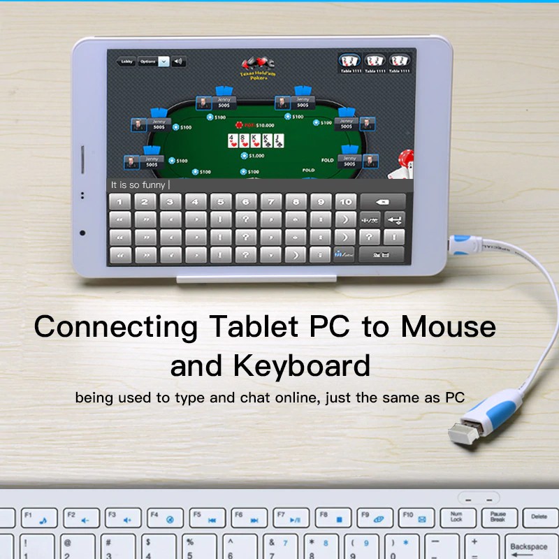 Cáp chuyển đổi USB 2.0 OTG sang Micro USB cho điện thoại Android | BigBuy360 - bigbuy360.vn