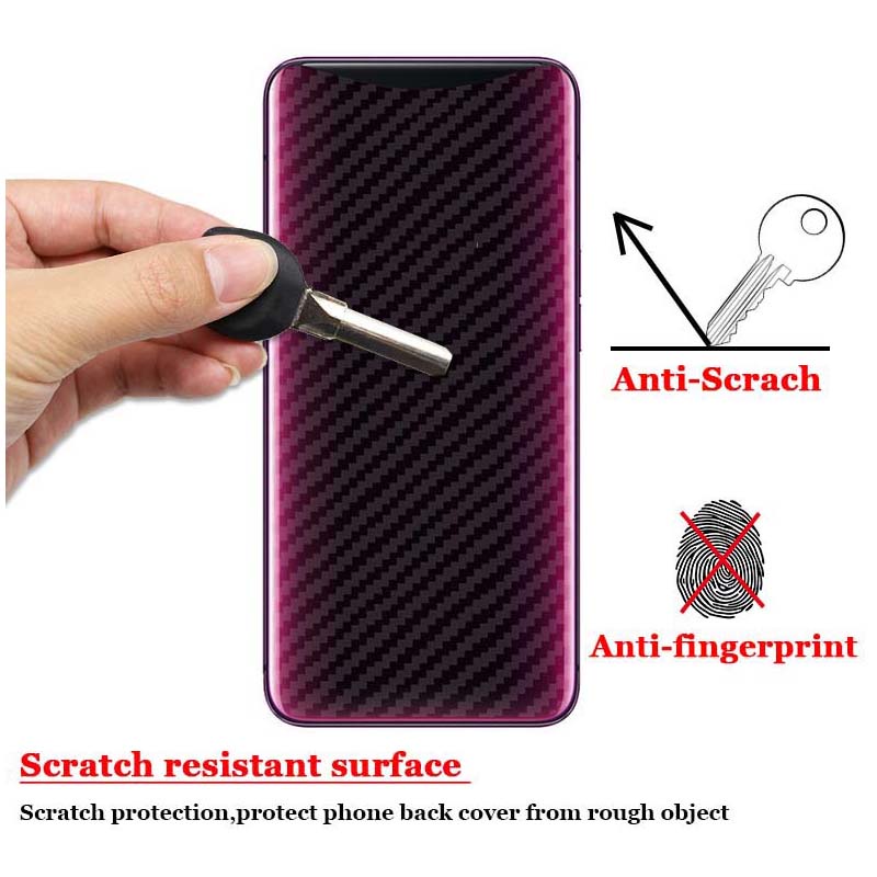 5 Miếng dán sợi carbon trong suốt bảo vệ cho For iPhone 13 Pro Max 12 Mini 11 SE 2020 X Xr Xs Max 8 7 6 6s Plus 5 5s