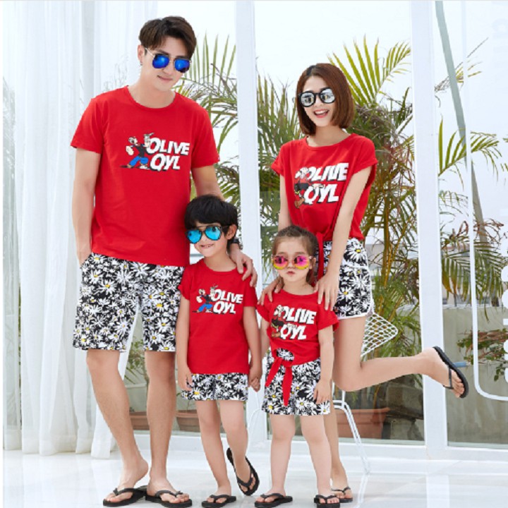 ÁO GIA ĐÌNH HÀNG CAO CẤP 100%cotton (hàng sẵn kèm ảnh thật)