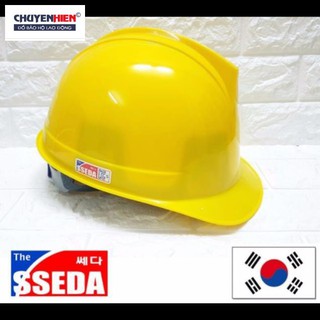 Mũ bảo hộ ssenda hàn quốc màu vàng