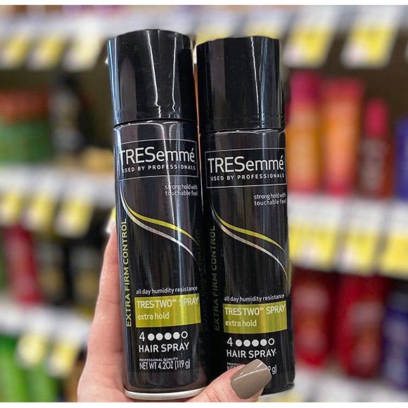 Keo xịt giữ nếp tóc Tresemme TRES Two Extra Hold - 119gram