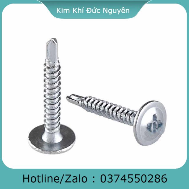 [CHĨNH HÃNG] VÍT TỰ KHOAN ĐẦU DÙ, VÍT ĐUÔI CÁ (100g) hàng công ty loại 1