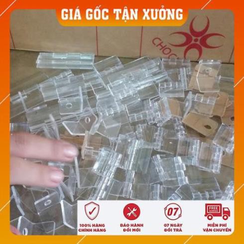 Tai Khóa Mica, phụ kiện làm hộp, thùng mica trong suốt