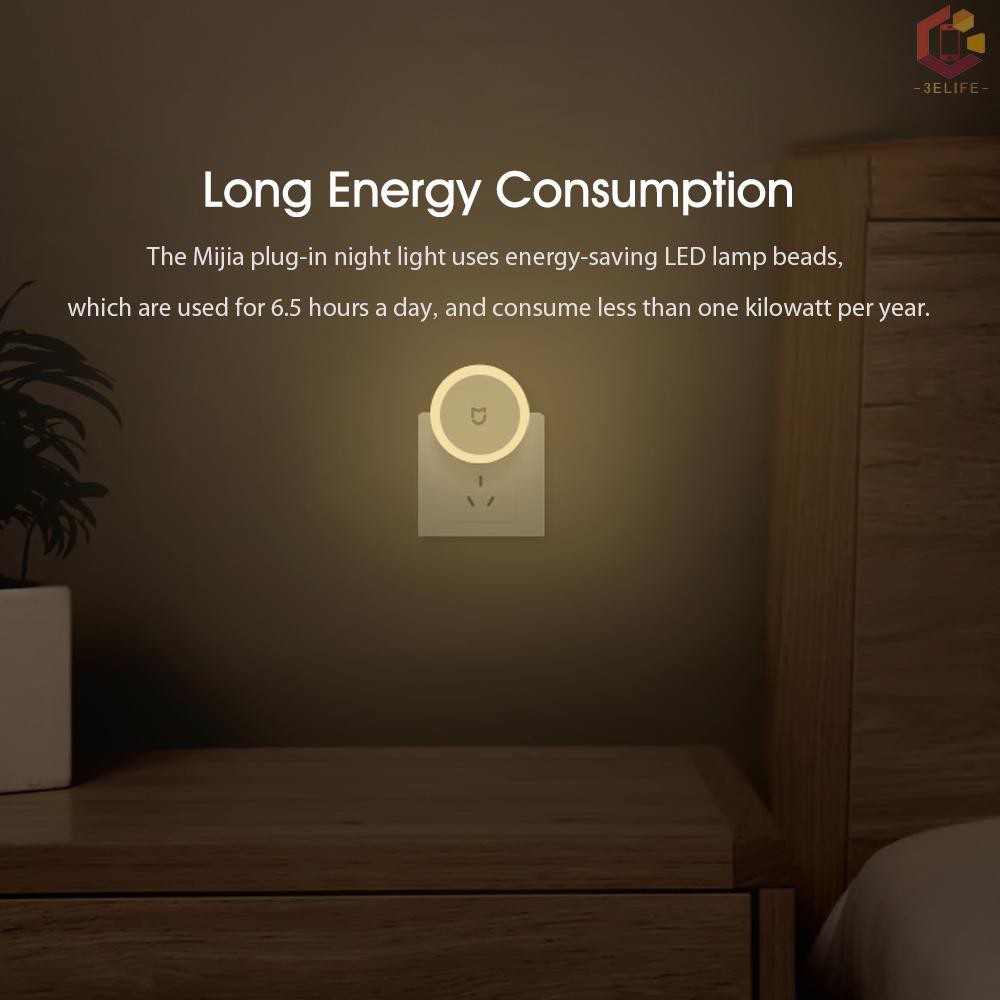 Bộ 3 Đèn Ngủ Cảm Ứng Xiaomi Mijia 220V