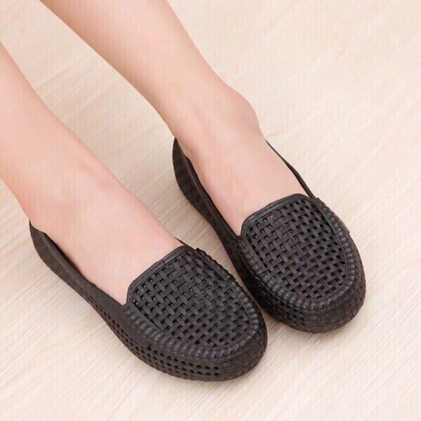 Giày Búp Bê Nhựa Nữ Đúc Liền Đi Mưa | BigBuy360 - bigbuy360.vn