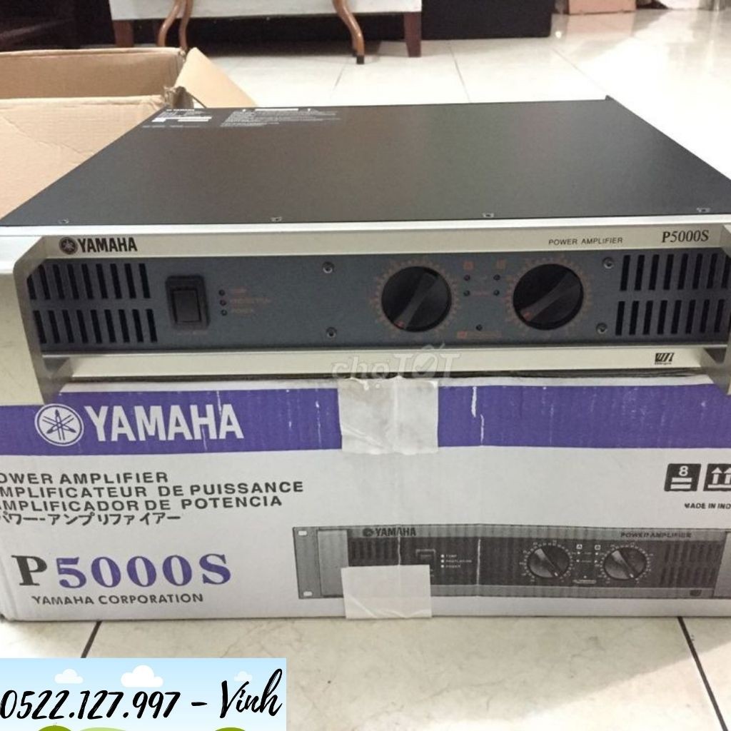 Cục đẩy công suất Yamaha P5000S loại 1, công suất 1000W - Gia Khang Shop