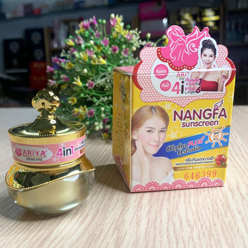 Kem Chống Nắng Che Khuyết Điểm Nangfa 4 in 1 - Nangfah SPF 50