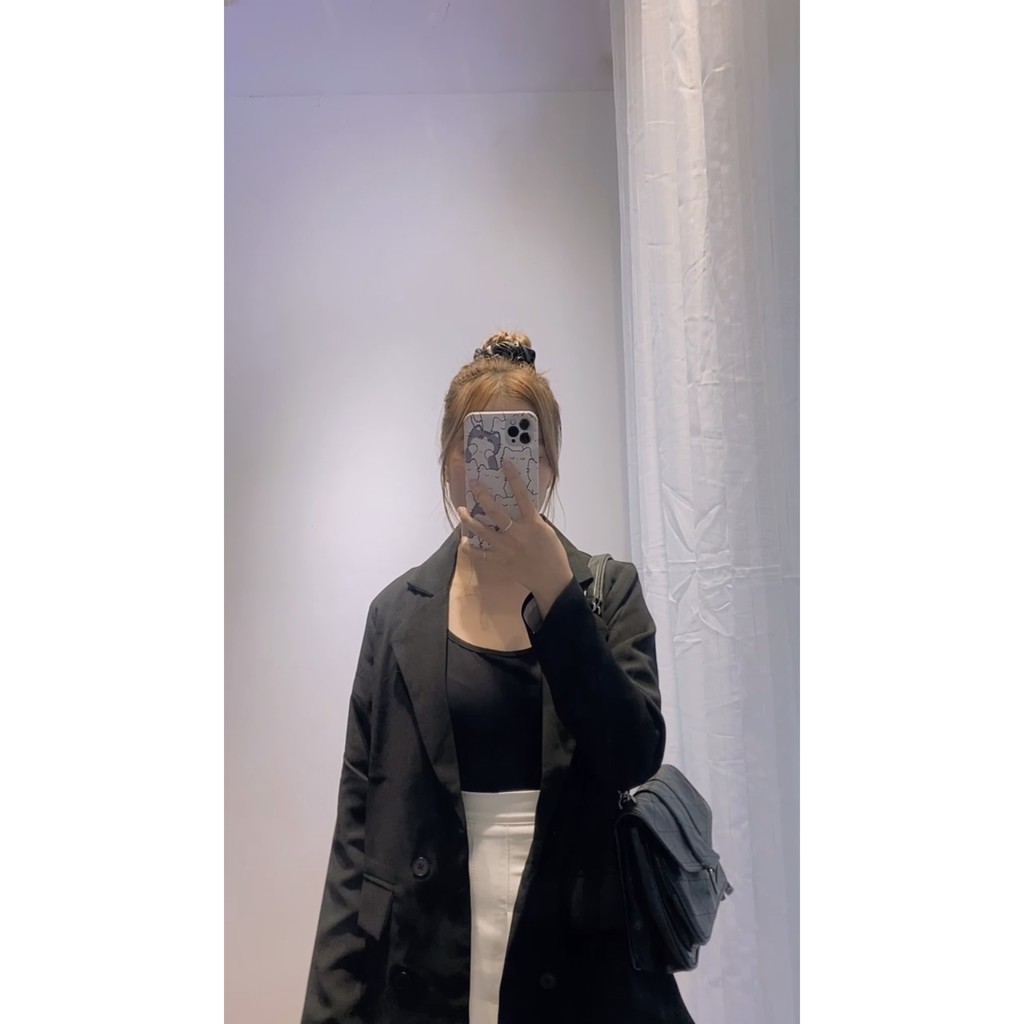 ÁO BLAZER 2 LỚP TÚI NẮP STYLE HÀN QUÔC CỰC KÌ XINH | BigBuy360 - bigbuy360.vn
