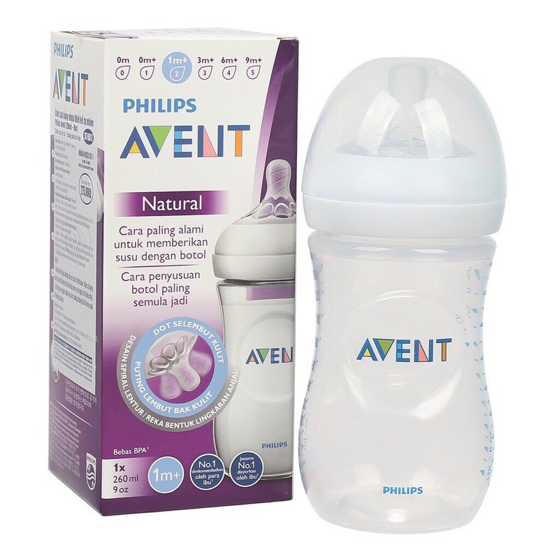 Bình sữa Philips Avent Natural 125ml/260ml
