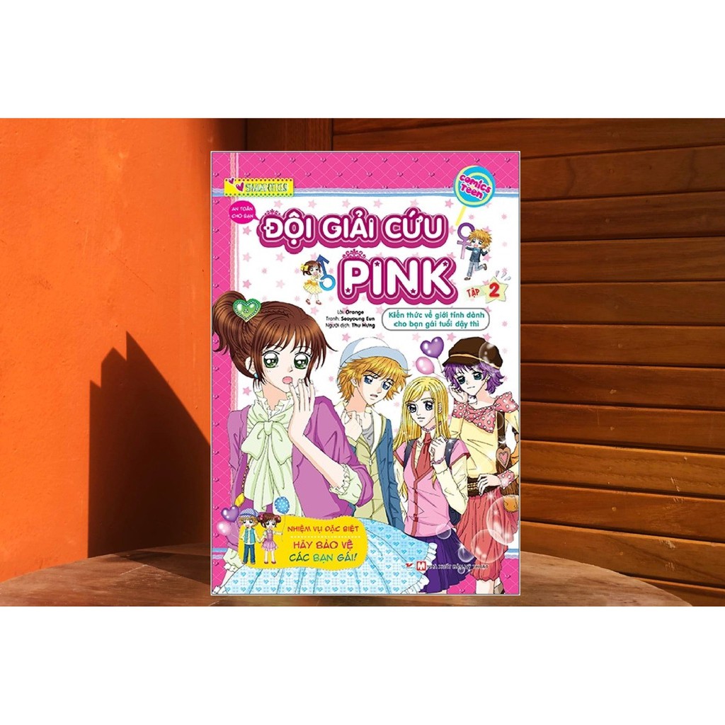 Sách - Smart Girls - Đội Giải Cứu Pink (Tập 2)