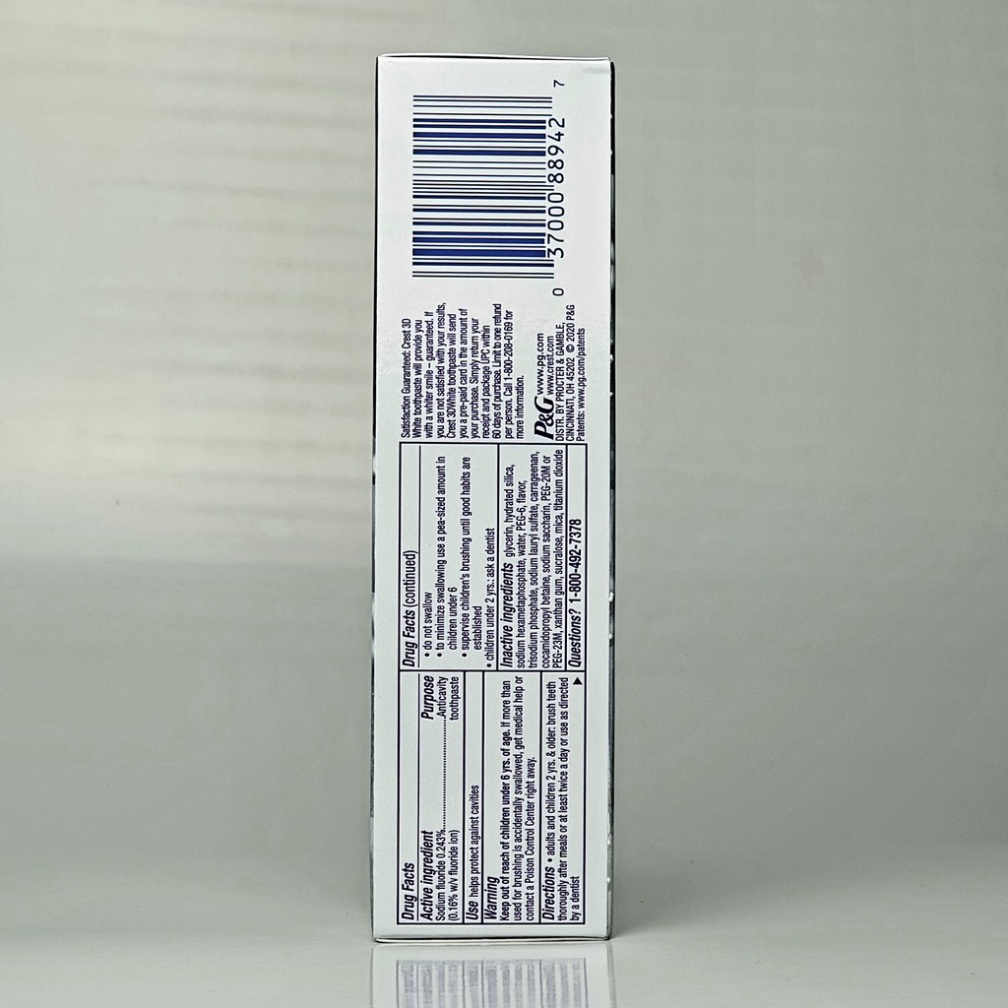 Kem Đánh Răng Bán Chạy Crest 3D Brilliance 99g