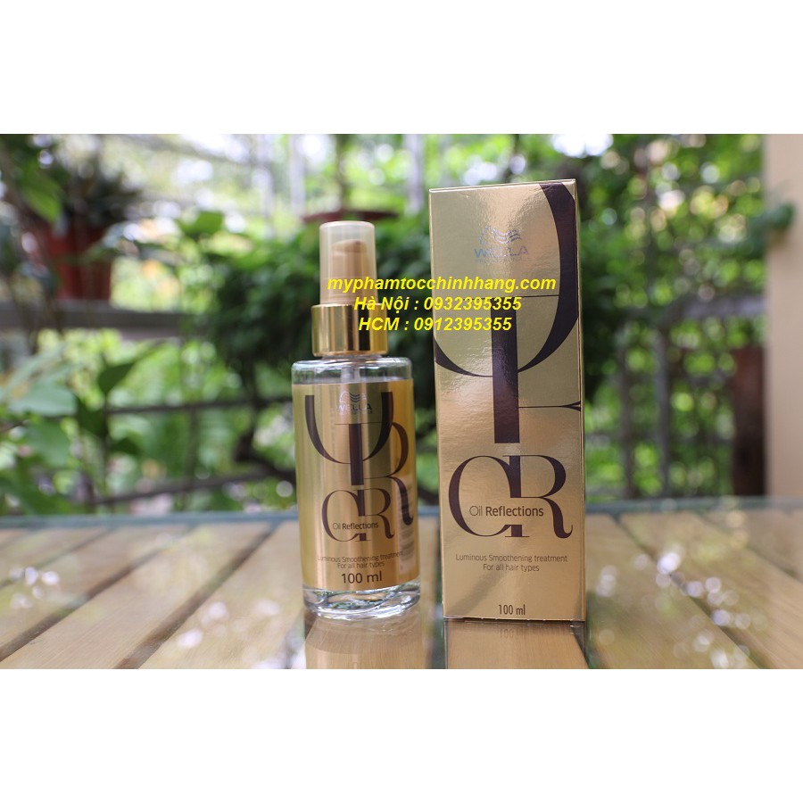 TINH DẦU TĂNG CƯỜNG SÁNG BÓNG WELLA OIL REFLECTIONS LUMINOUS 100ML | BigBuy360 - bigbuy360.vn