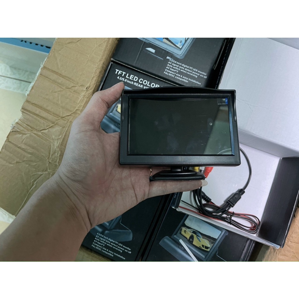 màn hình taplo 5 inch dành cho camera lùi và cam lề | BigBuy360 - bigbuy360.vn