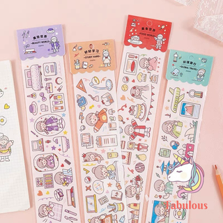 Sticker hình dán trang trí sổ cute