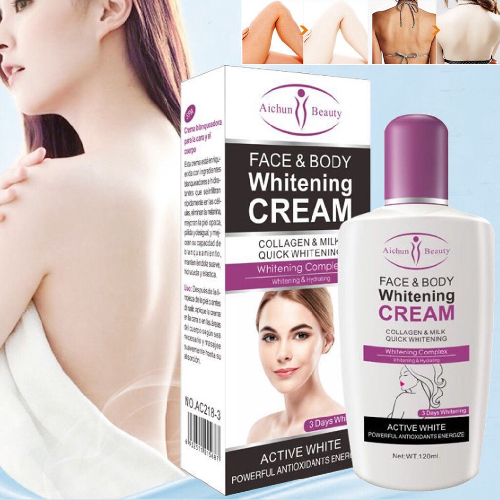 Ken dưỡng trắng da mặt và toàn thân làm trắng vùng da tối màu dạng lotion 120ml