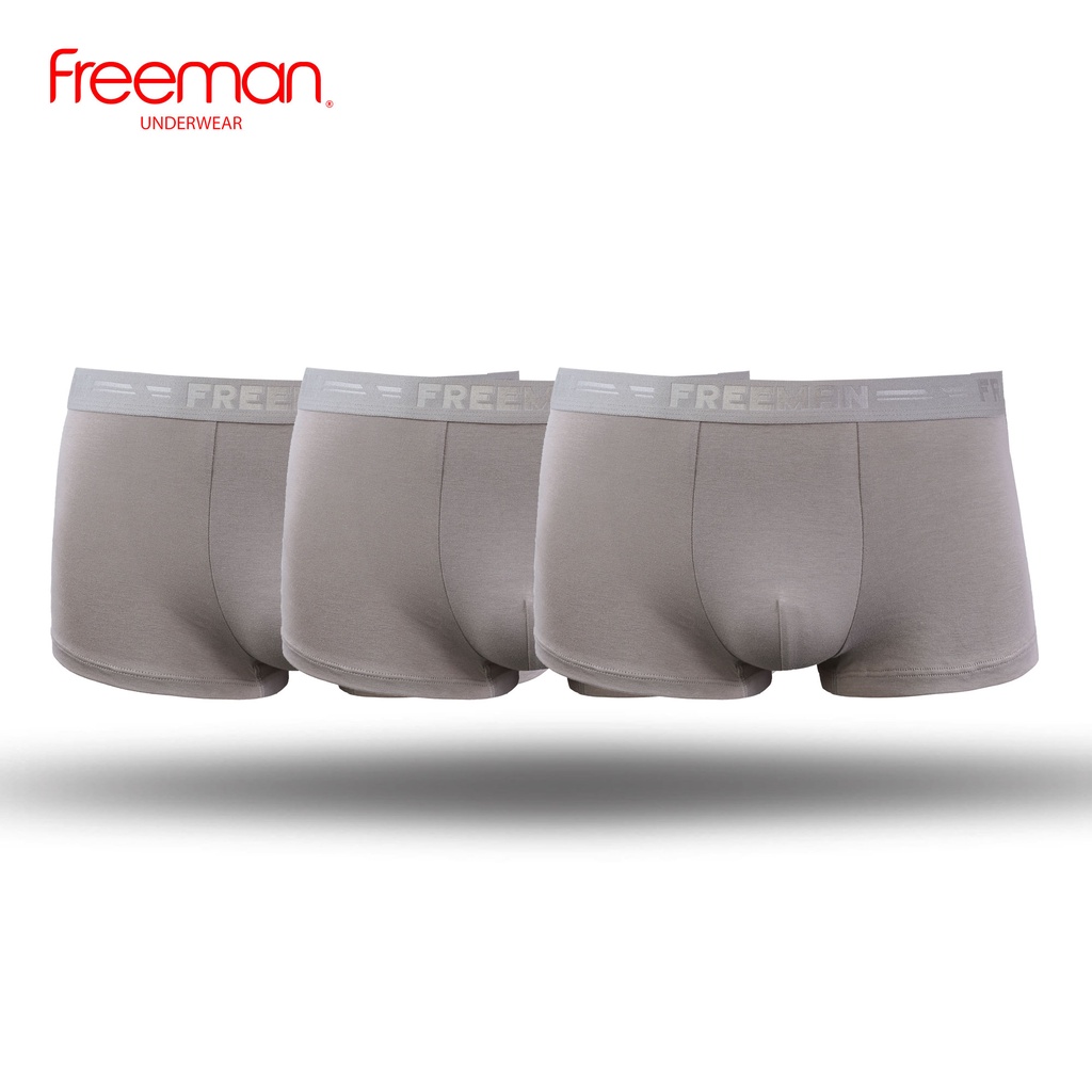 [FREEMAN] Combo 3 quần boxer nam cotton cao cấp 6522