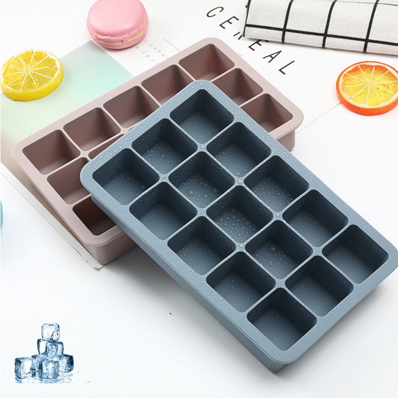 Khuôn Silicone Làm Đá 6 / 15 Ô