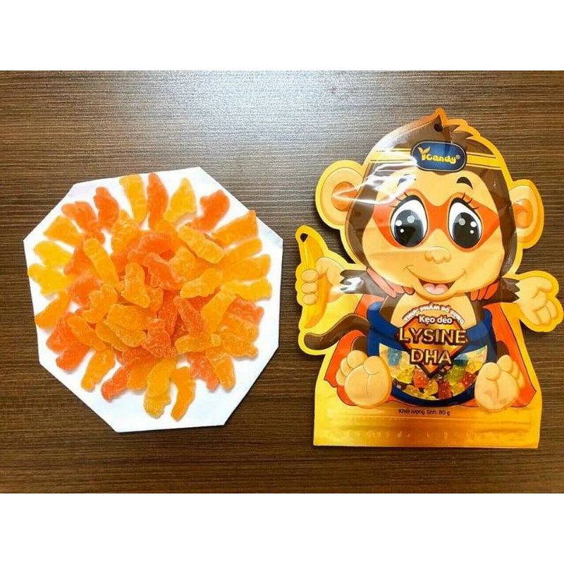 kẹo dẻo Lysine DHA