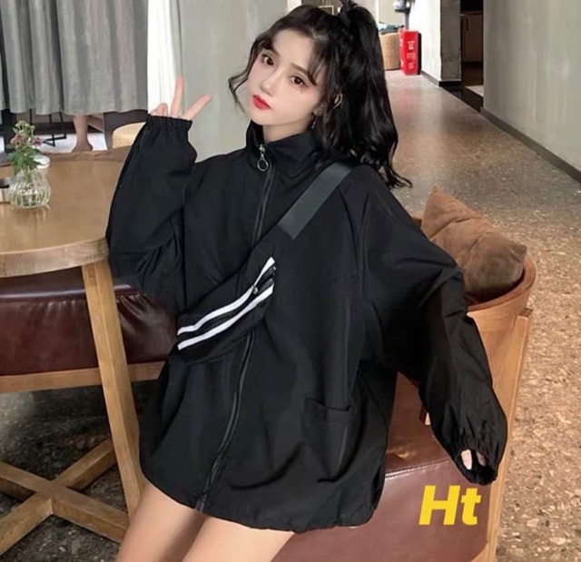 Sét 2 món áo khoác và túi chéo H2D387