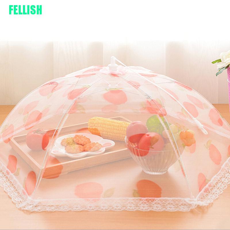 1 Lồng Bàn Lưới Bảo Quản Thực Phẩm Hình Dù Cỡ Lớn