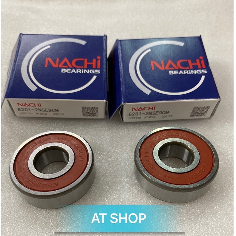 Bạc đạn bánh trước AIRBLADE/ VISION/ LEAD/ SH MODE…. hiệu NACHI ( cặp)