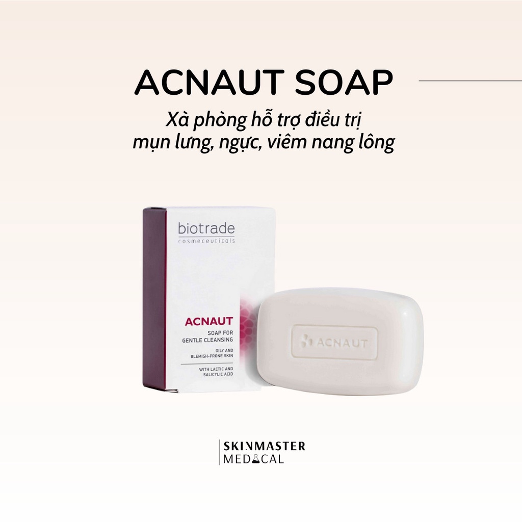 Xà phòng tắm Acnaut Soap Biotrade