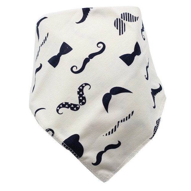 Yếm Ăn Cotton Dễ Thương Cho Bé