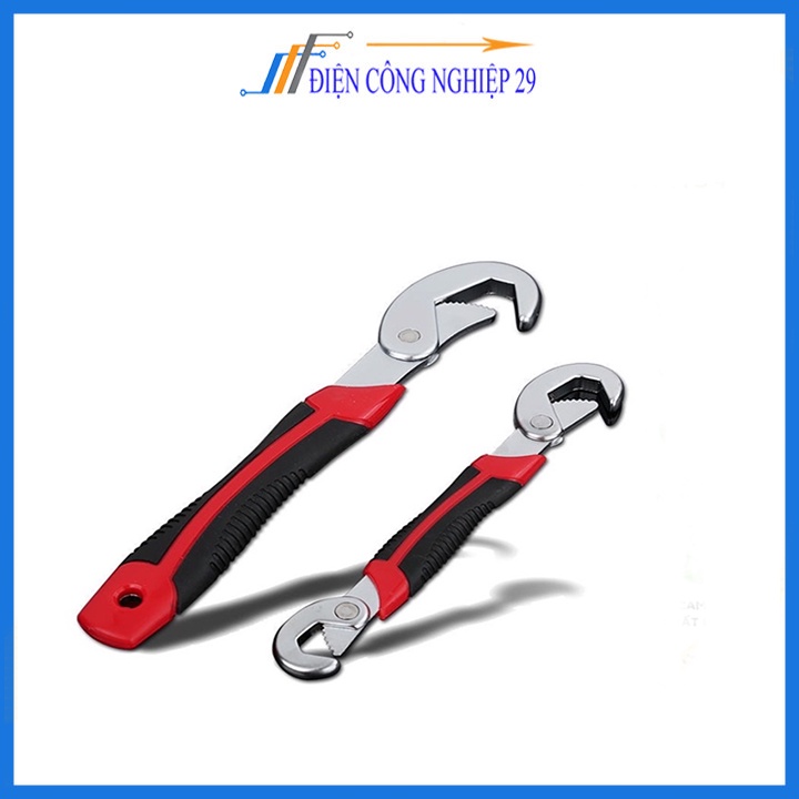 Bộ 2 Cờ Lê Đa Năng Giữ Vặn Ống Ren 9-32mm Grip