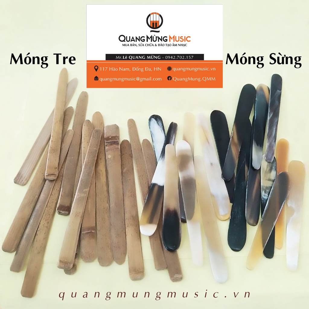 [Rẻ Nhất Shopee] Móng gảy đàn Bầu - Que gảy đàn Bầu