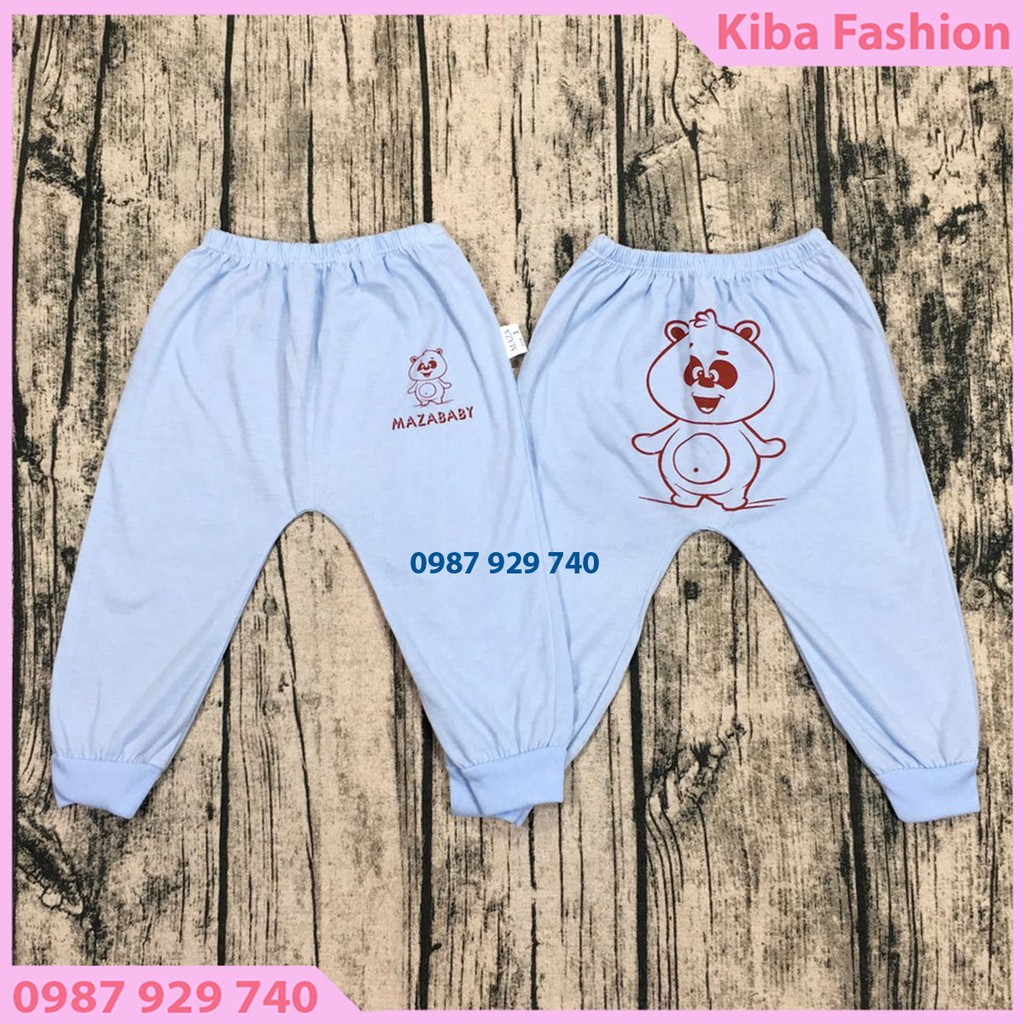 Combo 10 Quần chục dài bo gấu cho bé 2-15kg