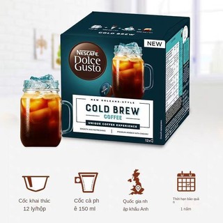 ♤✐■Nestlé Cold Brew Coffee Capsules DOLCE GUSTO