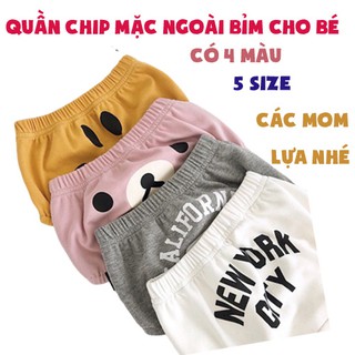 [GIAO MÀU NGẪU NHIÊN] Quần chip đùi cotton cho bé  - Quần chíp đùi bé gái - bé trai 1 chiếc.