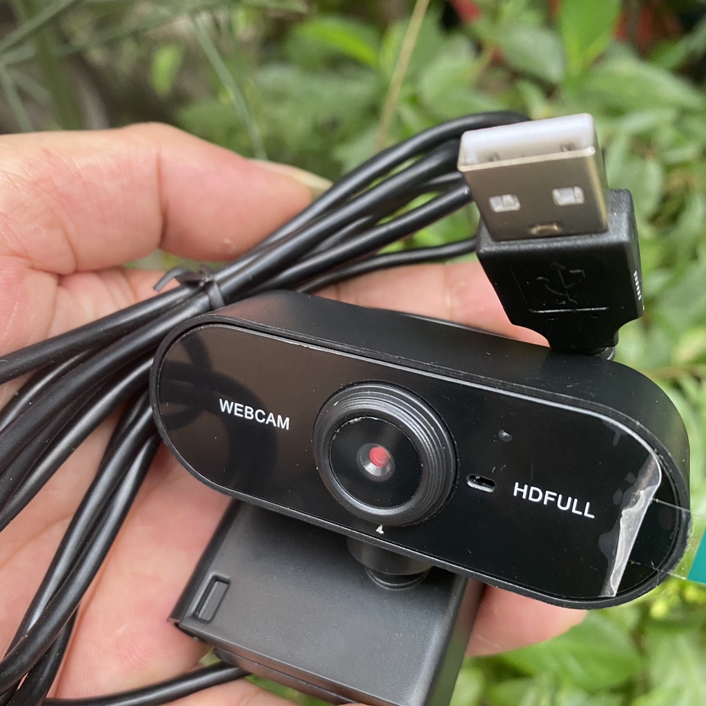 Webcam máy tính Full HD 1080P | Webcam có mic tích hợp sẵn, Kết nối dễ dang, học online, livetream | bảo hành 6 tháng