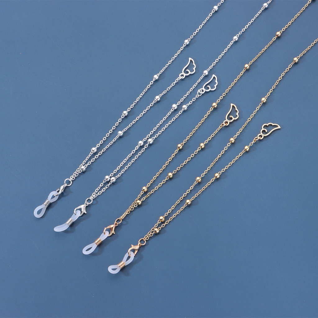 Dây Đeo Mắt Kính Hình Đôi Cánh Thiên Thần Phụ Kiện Thời Trang Dành Cho Nữ