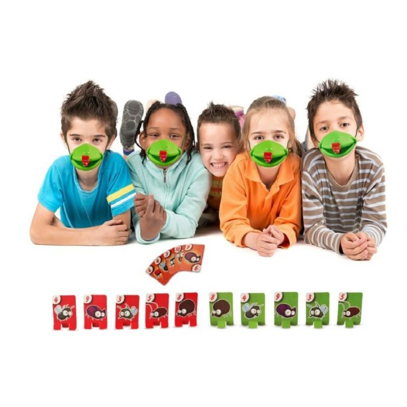 Trò chơi tương tác mặt nạ ếch lưỡi tắc kè