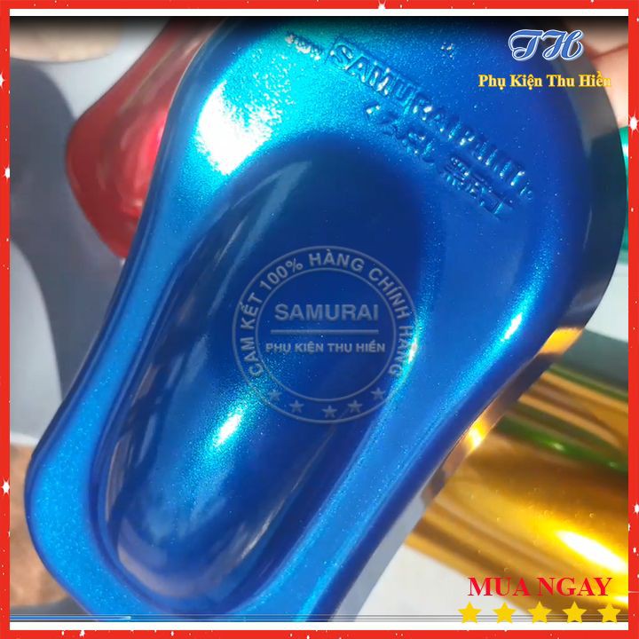 Sơn Xịt Samurai Màu Xanh Dương Candy - Mã Y139
