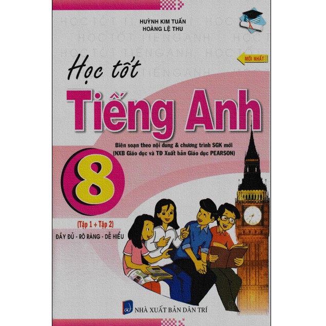 Sách - Học Tốt Tiếng Anh 8 Tập 1+2