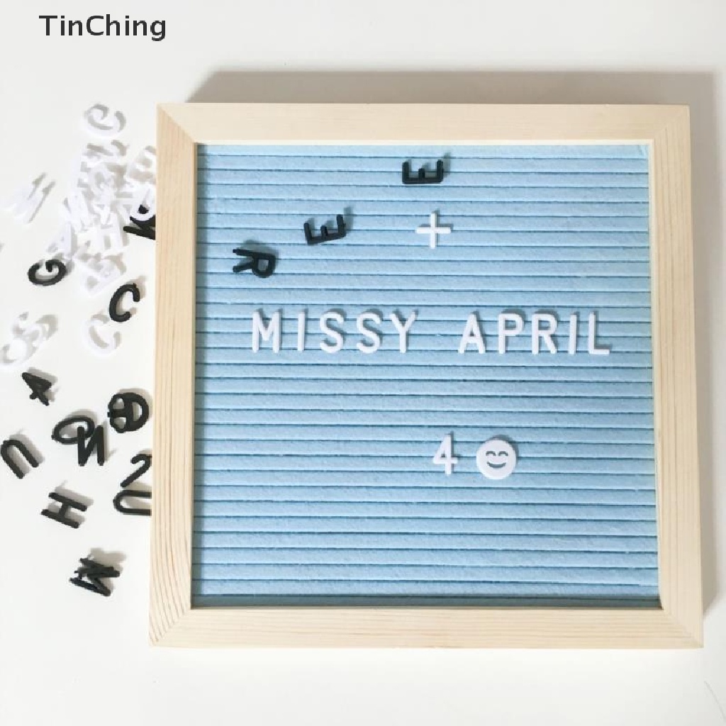 Bảng ghi chú bằng gỗ / vải nỉ hình vuông tiện dụng 10x10 inch 450