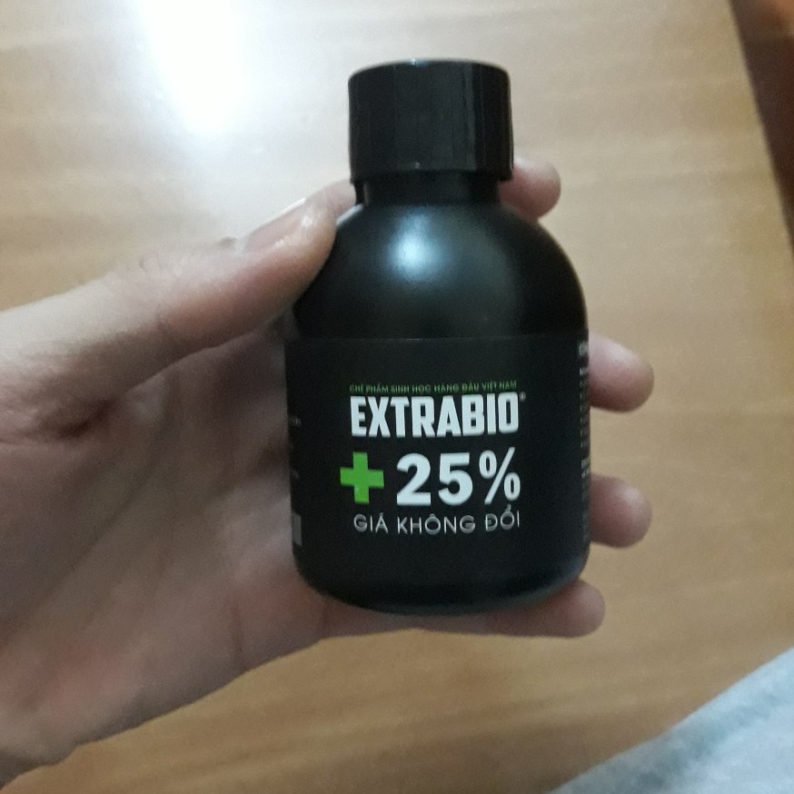 Vi sinh extra bio chai 125ml khuyến mãi 25%- Vi sinh làm trong nước cho bể cá bể thủy sinh