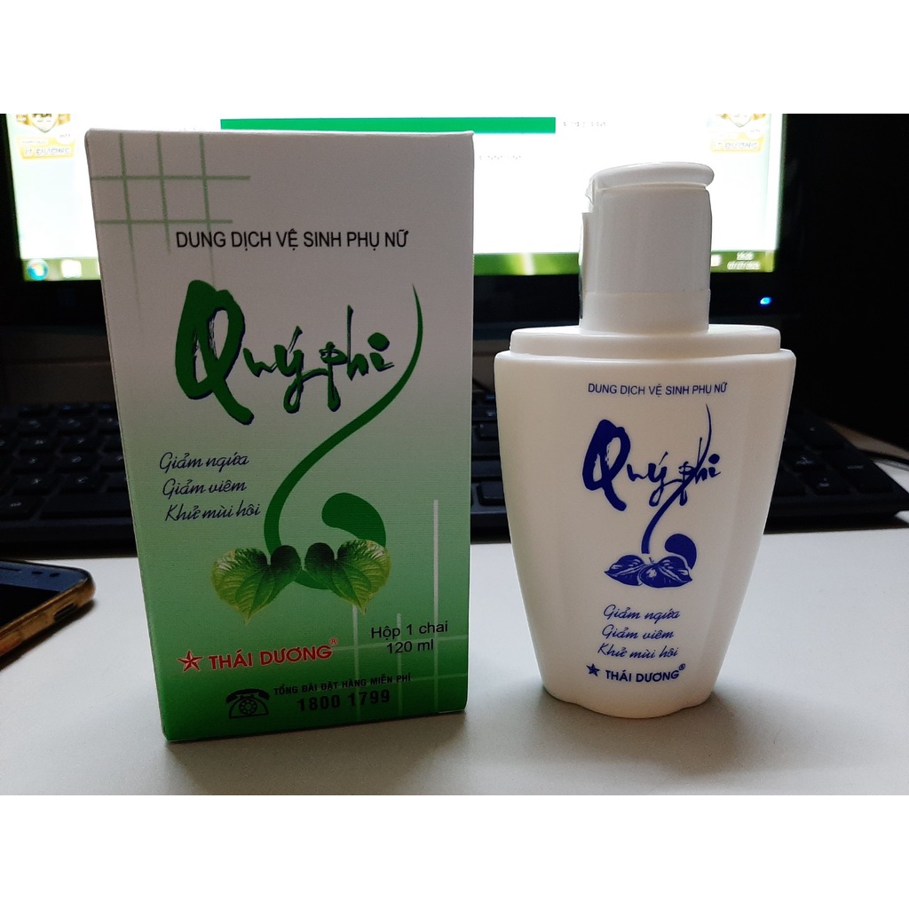 Dung Dịch Vệ Sinh Phụ Nữ Quý Phi 120ml - Thái Dương