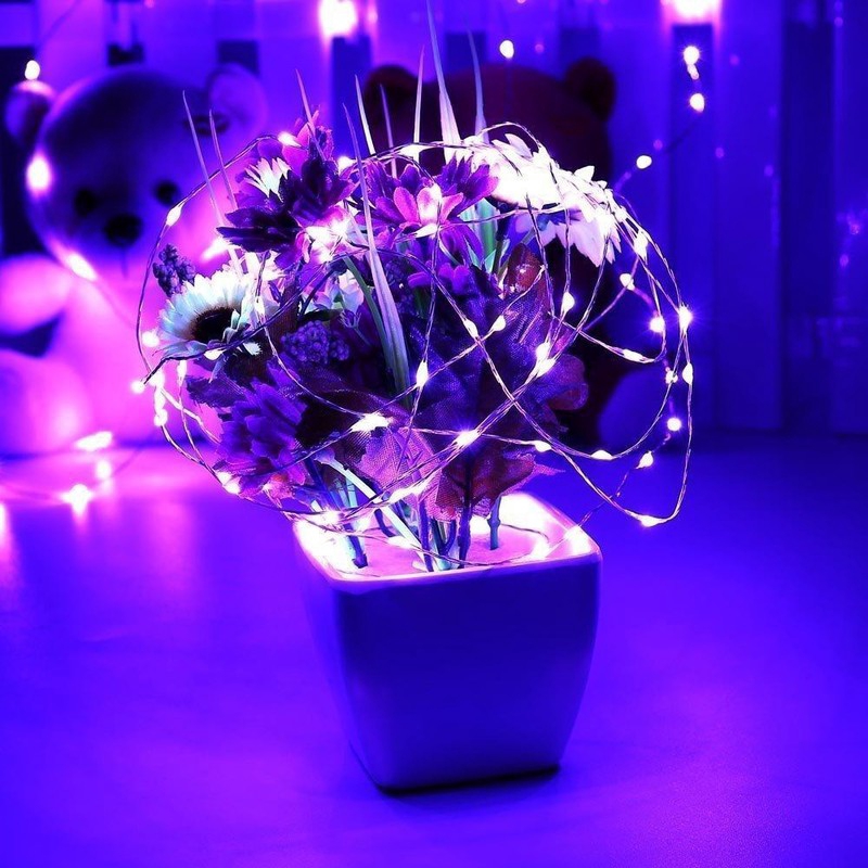 Dây đèn LED 100 bóng dùng trang trí