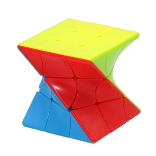 Fanxin Twisty 3x3 Magic cube Stickerless skew cube Đồ chơi xếp hình