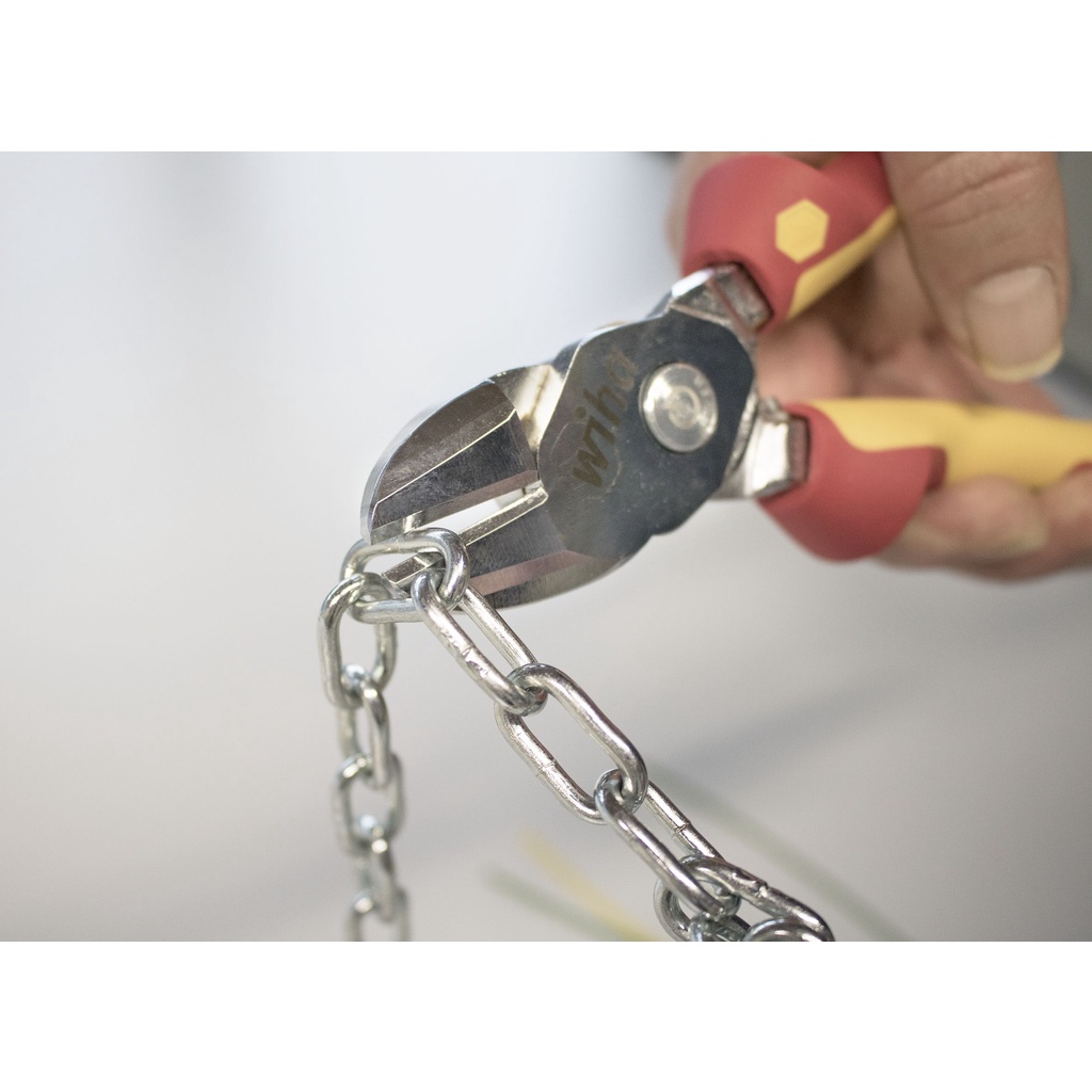 Kìm siêu cắt cộng lực cách điện 1000V Wiha 38191