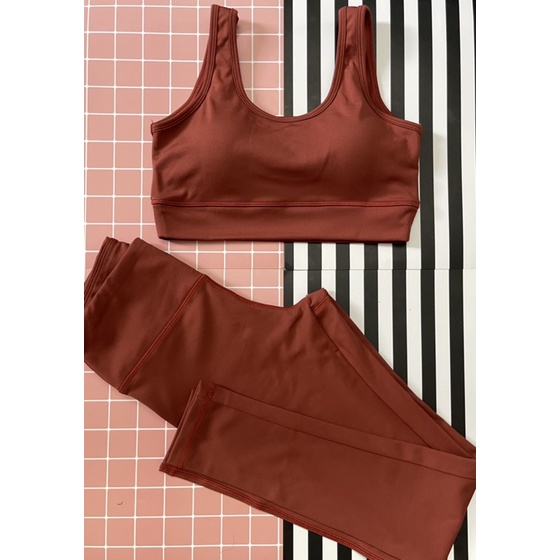 SET THUN U CẠP NGẮN NEW GYM,THỂ THAO,YOGA ( KÈM MÚT)